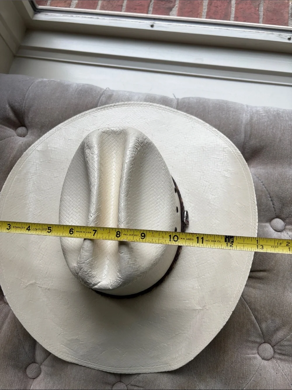 Justin straw 10Xxxxxxxxxx cowboy hat